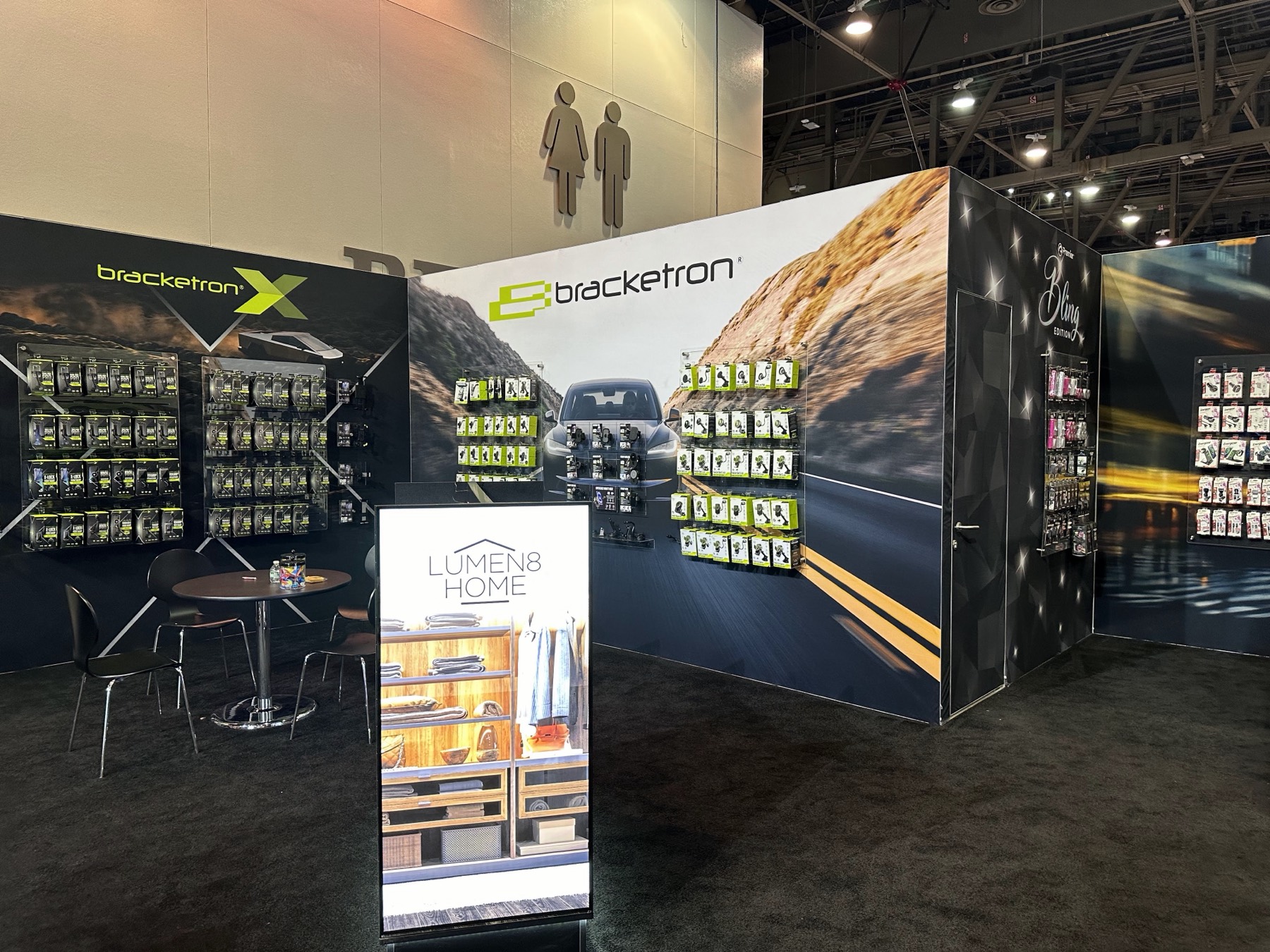 Bracketron product and meeting zone at CES 2025